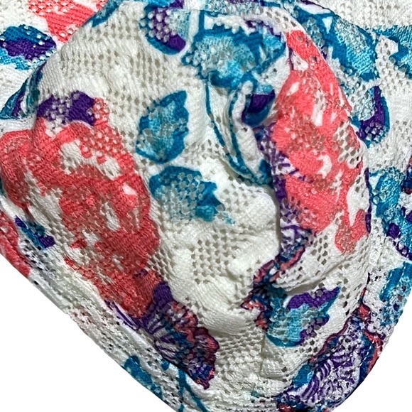 Hawai Jockstrap Floral White/Pink/Blue/Purple Size M (28-30) NWT - Picture 2 of 4